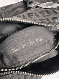Fendi Vintage Zucca Zebra Diablo Bag