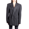 Vintage Black Boxy Blazer