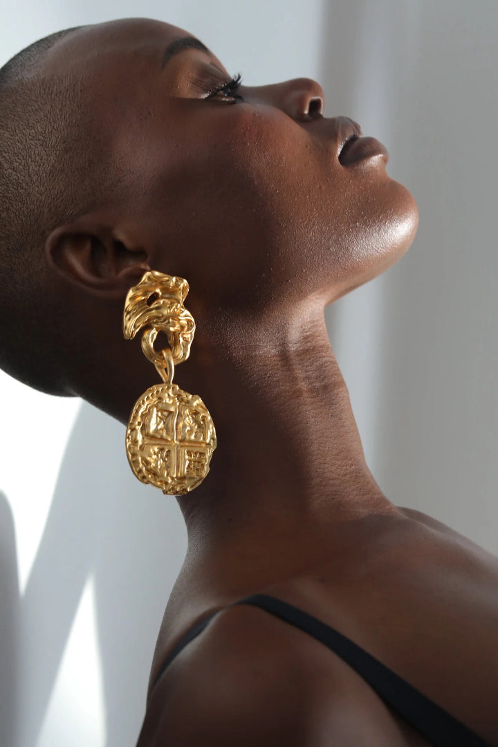 Medallion Earrings