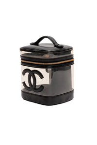 Vintage 94-96 Vanity Leather PVC Case Crossbody Bag