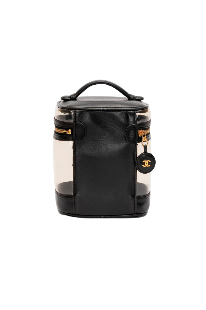 Vintage 94-96 Vanity Leather PVC Case Crossbody Bag