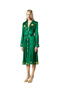 The Green Oracle Trenchcoat