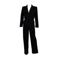 Vintage Black Tuxedo Jumpsuit