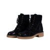 Chanel Vintage Daim Boots Black