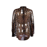 Vintage Animalier Pattern Shirt