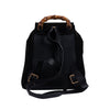 Vintage Bamboo Leather Backpack