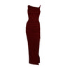 Chyna Midi Dress Wine