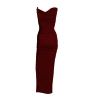 Chyna Midi Dress Wine