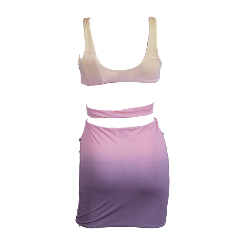 Callie Cutout Dress Ombre