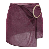 Lumiere Maxi O- Mini Skirt