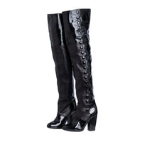Chanel Vintage Thigh Boots