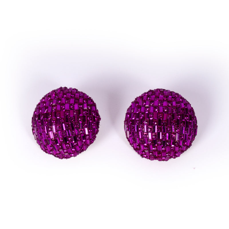 Round Studded Earrings