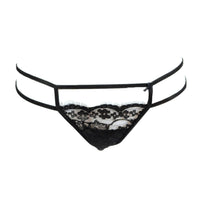 Semitanga W Negro Lace Underwear