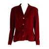 Vintage Red Velvet Jacket