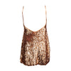 Nara Feather Sequin Dress