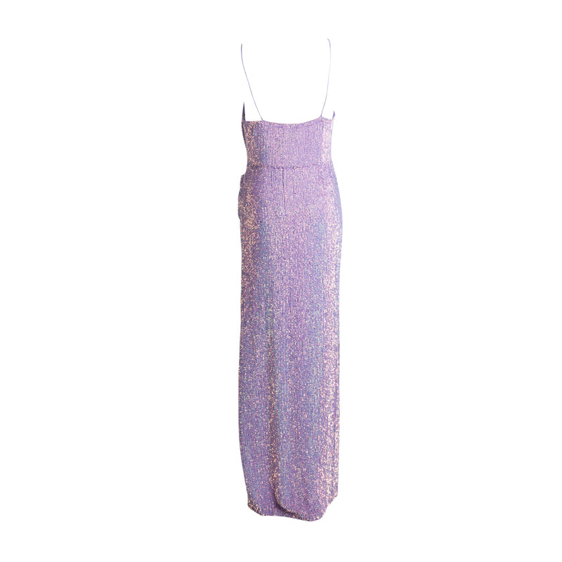 Katya Sequin Dress Lavender