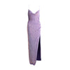 Katya Sequin Dress Purple