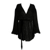 Gabrielle Sequin Robe Black