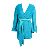 Gabrielle Sequin Robe Icy Blue