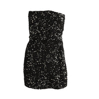 Heather Sequin Dress Black