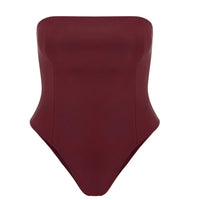 Saba Bodysuit Burgundy