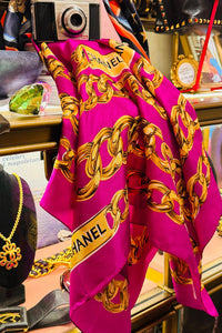 Chanel Vintage Rue Cambon Chain Scarf