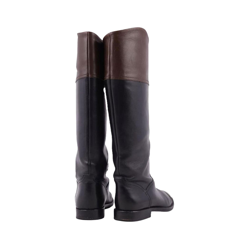 Vintage Flat Knee Boots