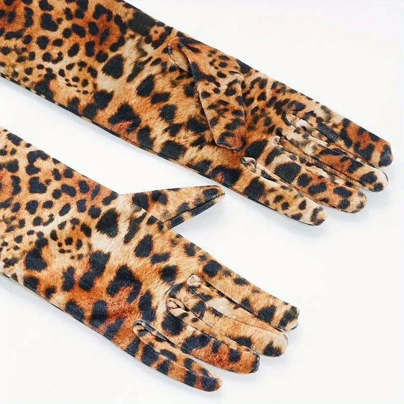 Leopard Minx Gloves