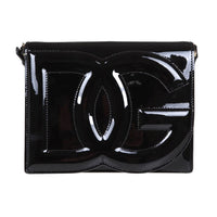 DG Patent Leather Crossbody Bag