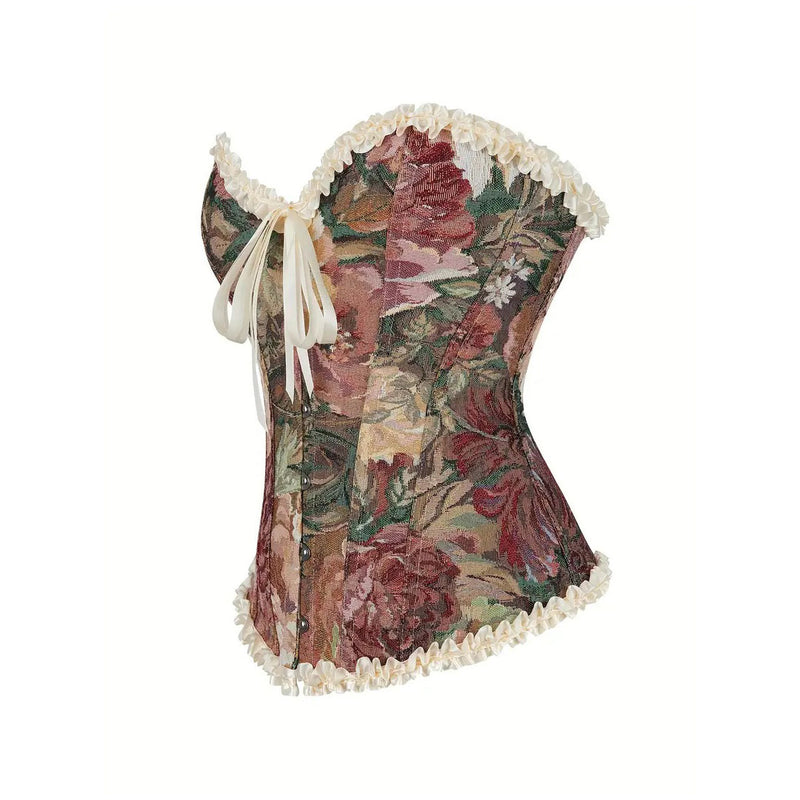 Floral Tapestry Corset