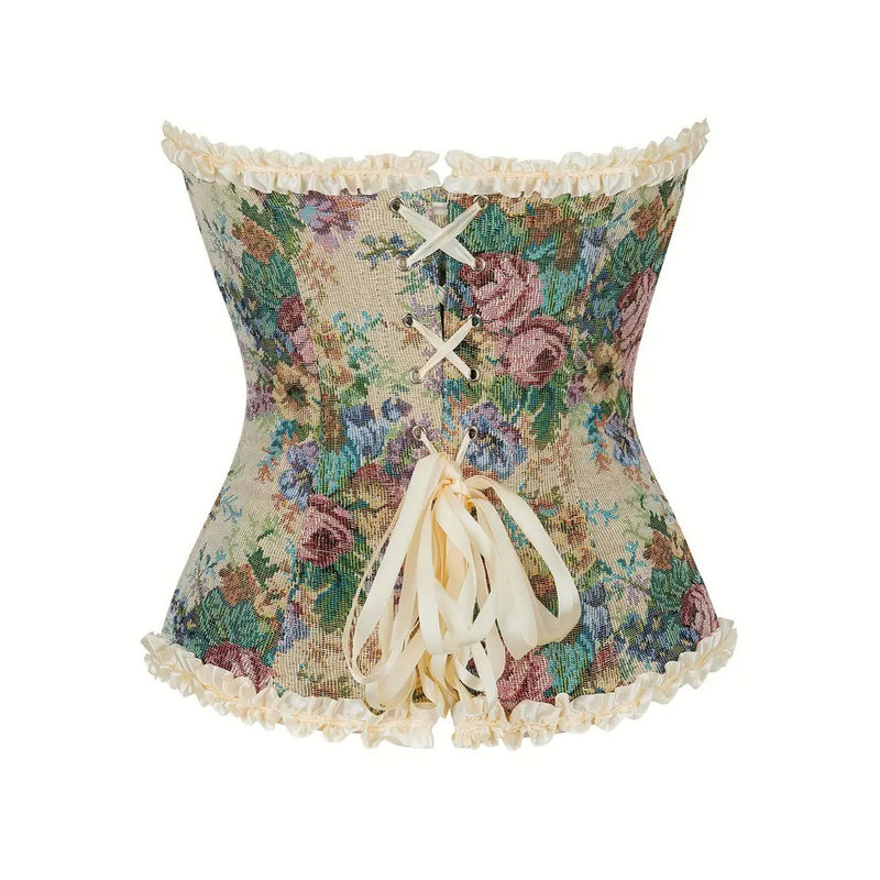 Floral Tapestry Corset