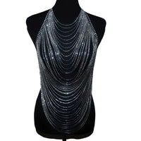 Diamonte Drape Top