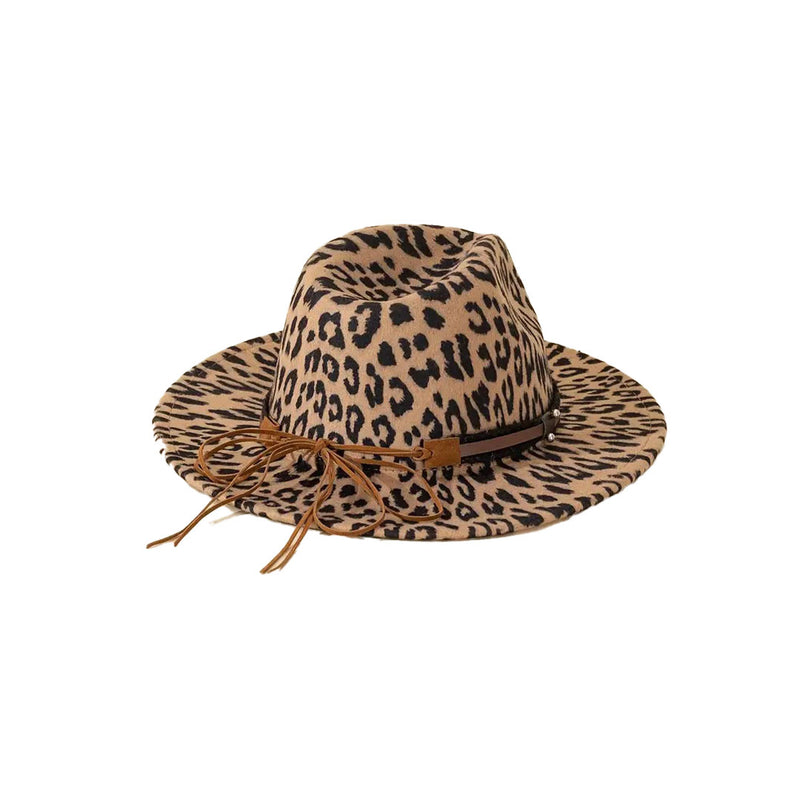 Cowgirl Era Leopard Hat