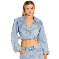 Marcie Embellished Denim Jacket