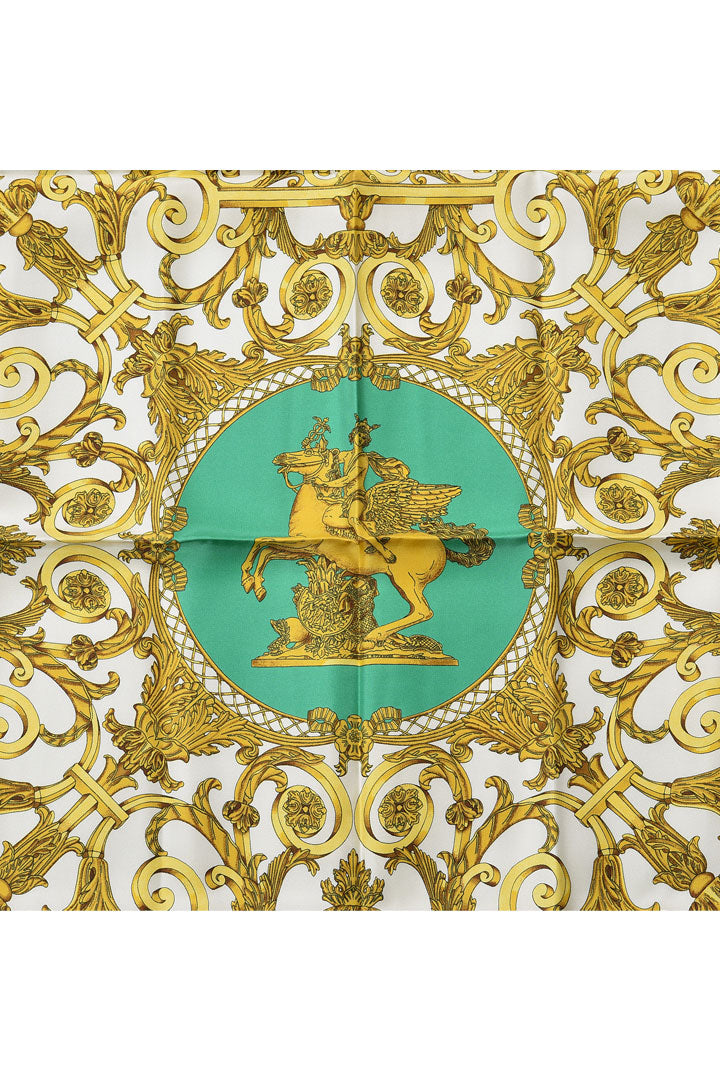 Hermes Silk Les Tuileries Scarf 90