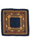 Silk Chain CC Scarf Multicolor