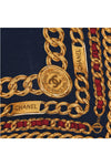 Silk Chain CC Scarf Multicolor