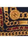 Silk Chain CC Scarf Multicolor