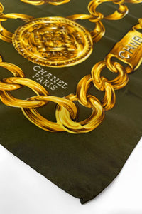 Chanel 31 Rue Cambon Silk Scarf