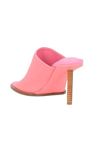 (New) 90mm Les Mules Rond Carre Sandals