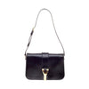 Yves Saint Laurent Black Leather Large Chyc Flap Shoulder Bag