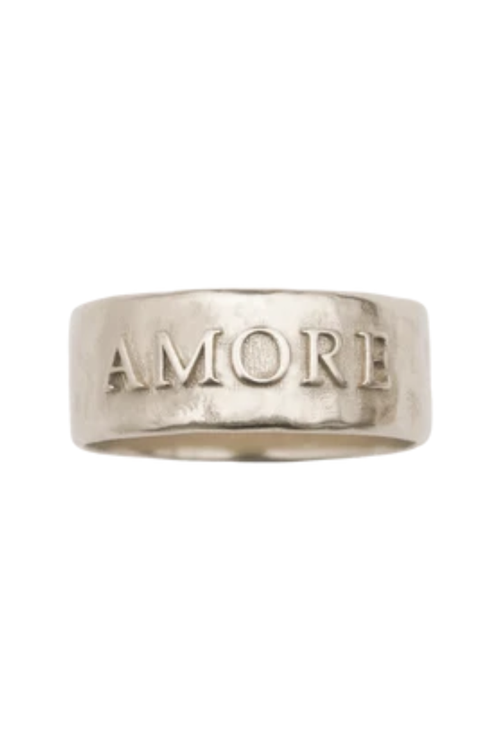 Amore Silver Band Ring