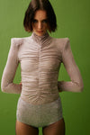 Astrea Higneck Crystal Bodysuit