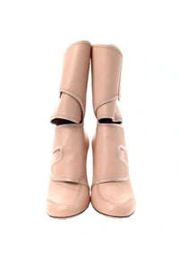 Authentic Fendi Leather Heeled Boots