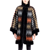 Vintage Manteau Harlequin Fur Coat