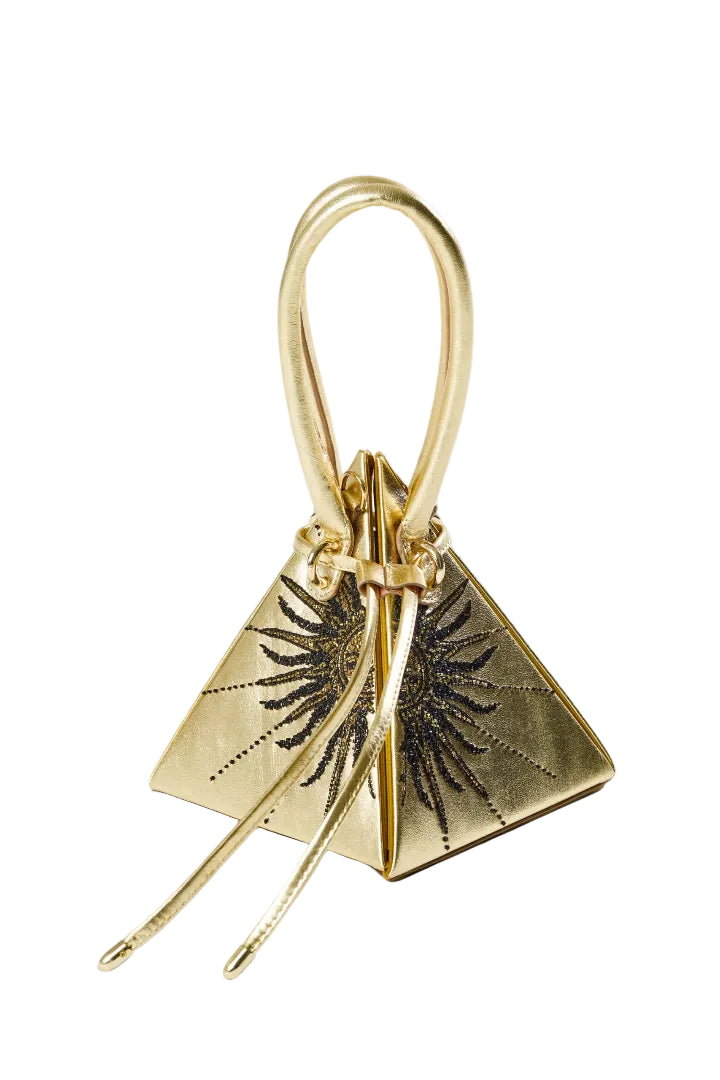 The “Siren of the Sun” pyramid bag