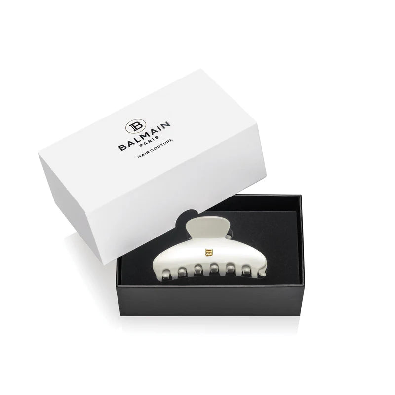 Pince à Cheveux Medium White
