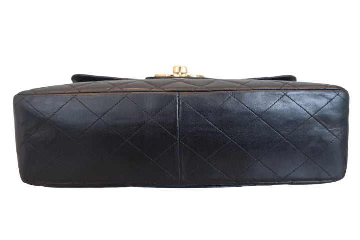 Vintage Matelasse Single Flap Quilted Lambskin Chain Shoulder Bag