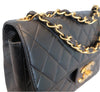 Vintage Matelasse Single Flap Quilted Lambskin Chain Shoulder Bag