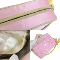 CC Mini Matelasse Tassel Chain Shoulder Bag